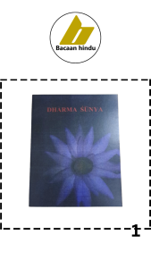 Buku Kekawin Dharma Sunya Darma Sunia Memuja Dan Meneliti Siwa Agama Hindu IBM Dharma Palguna