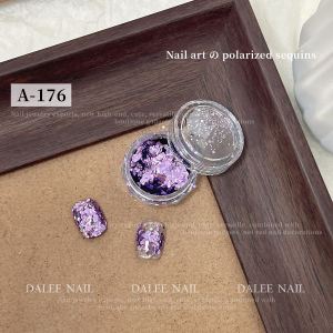 Ultra-Thin Sparkling Nail Decorations Candy Shiny Sequins Pure Color Bright Sequins Jump Color Versatile DIY Nail Art Tools