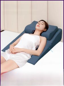 Gastroesophageal Reflux Anti-Reflux Slope Mattress Geriatric Care Pillow Triangular Half-Lying Acid Reflux Prevention Pillow