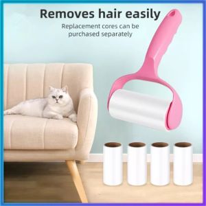 Clothing Sticky Roller Sticky Dust Paper Tearable Adhesive Brush Clothes Pet Lint Brush Hair Remover