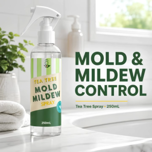 Eco Premium Tea Tree Mold & Mildew Spray 250mL Scrub Free Formula Bathroom Kitchen Naturally Derived