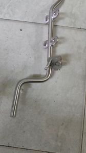 Gác máy gắn xe Wave nhỏ Wave RS100 Wave Alpha 110 inox 304