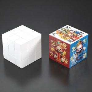 Zcube | Cartoon Panda 3x3 Puzzle Educational Toy