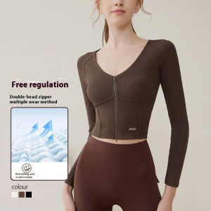 HUIESON ซิปตัดด้านบนด้วยชุดออกกำลังกายแขนยาวสำหรับผู้หญิงสำหรับวิ่งและออกกำลังกาย