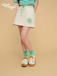 Wiggle Wiggle | Smiley Flower Anti-Exposure Slimming Leisure Sport Skirt