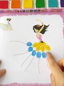 Kids finger painting kit>>Kids Craft>>Great Birthday Gift 🎁