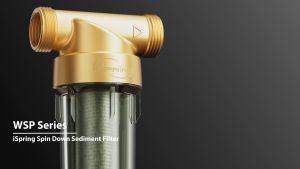 iSpring WSP-50 pre-filter Reusable Whole House Spin Down Sediment Water Filter 50 Micron ตัวกรองล่วงหน้า Flushable Prefilter Filtration Lead-Free Brass Ispring Wsp50 - Lazada