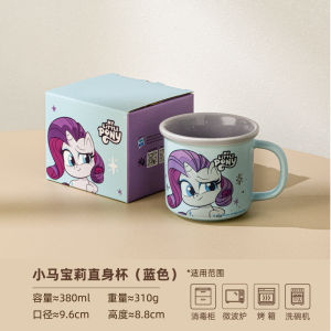 Cute Ceramic Mugs Children Milk Cup Students Coffee Cup Office Coffee Drinking Water Cup Cartoon Design Universal 380ml Capacity