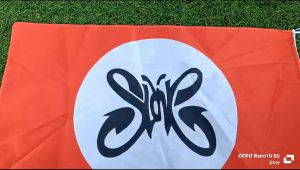 BENDERA SLANK BENDERA SLANK ANAK MAMI UKURAN DAN ANAK MALAM 90CM X 60CM BENDERA GRUF MUSIK BAND SLANK