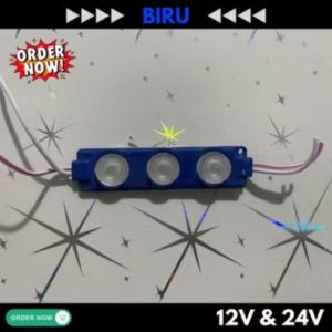 LAMPU LED MODUL SMD  3 MATA SMD JUMBO DC 12VOLT DAN 24VOLT