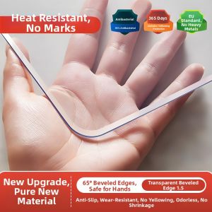 LUOYOUTE | Transparent Waterproof Oil-Resistant No-Wash PVC Protection Pad