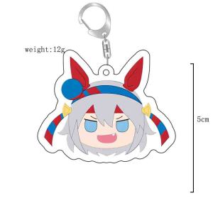 Mặt Dây Chuyền Acrylic Keychain Layered Keychain Anime Gift Acrylic Anime Trò Chơi Tabletop Dây Chuyền Hình Học Hình Con Mèo