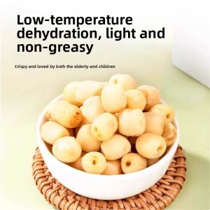 Cored Lotus Seeds Crisp Lotus Seeds Dry 500g