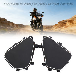 Motorcycle Frame Crash Bar Bags Waterproof Bumper Tool Placement Bag Travel Storage Bags For Honda NC700X NC700S NC750X NC750S