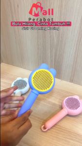 Mall Perabot | Sisir Grooming Kucing Anjing Pet Comb Brush | Perawatan Bulu Hewan Peliharaan
