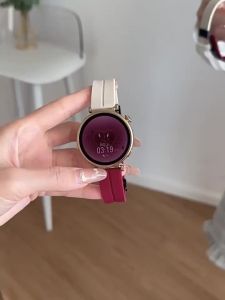 For AXTRO Fit 3/AXTRO Fit 4/Actxa Tempo 4c/Actxa Tempo 5c Strap Two Tone Silicone Strap