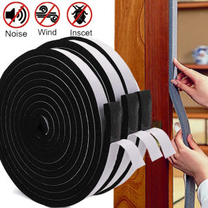 2M Door Window Sealing Strips Self-Adhesive Sound-Proof Door Foam Tape Dust-proof Seal Strips Anti Collision Sponge Tape
