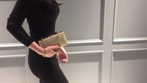 Women Evening Clutch Bag Diamond Sequin Wedding Clutch Purse and Handbag Party Banquet Black Gold Silver Two Chain Shoulder Bag
