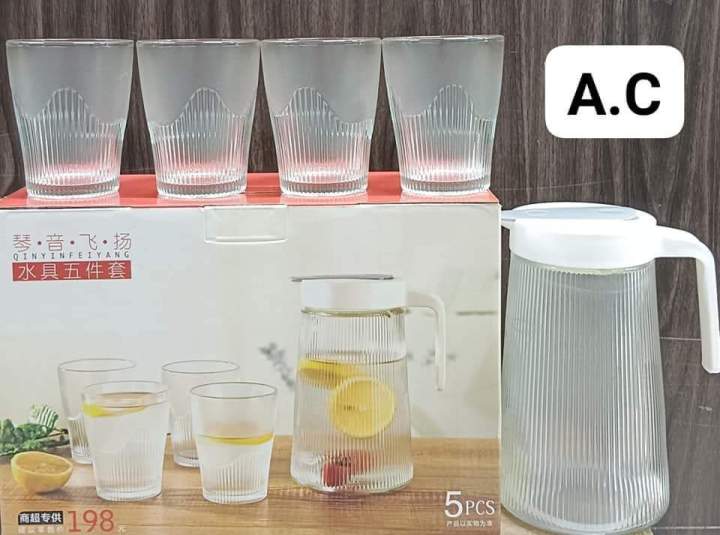 Glass and pitcher set lazada ph