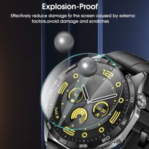 Tempered Glass Screen Protector For Huawei Watch GT 7 Pro/GT 6Pro 46mm GT7/GT6 41mm Smart Watch GT5 Pro 42mm Protective Glass Anti-Scratch Glass Film