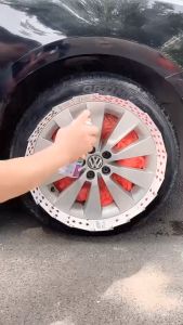 400ml สีสเปรย์ลอกได้ สีสเปรย์เป็นยางพ่นล้อแม็กซ์พ่นสีรถใช้งานง่าย สีเปรย์เปลี่ยนสี RubberPaint