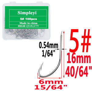 100pcs/box Iseama Circle Carp Fishing Hook Size 1# To14# Japan Fishhook hooks Fishhook Single Jig Hook Tool Pech