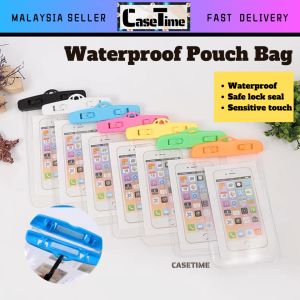 Transparent Universal Waterproof Underwater Phone Pouch Bag Sling Strap Dustproof Case Cover