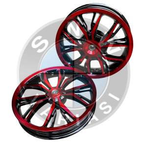 Velg Racing Vario 125 150 ring 14 tapak lebar 215/300 Delkevic Thailand Original PNP dan BISA COD