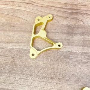 Pát trước Vario/Click/Vision đĩa 260/267mm xài heo 2 Piston đối xứng màu vàng 18k