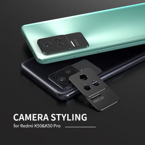 Mi Redmi K50 K50Pro K40 Camera Sau Bảo Vệ Kính Màn Hình Điện Thoại Di Động Bảo Vệ Kính Camera Bảo Vệ Bằng Thép Không Gỉ