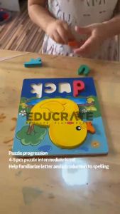 EducatePH Chunky Spelling Puzzle: A Fun & Educational Toy for Kids