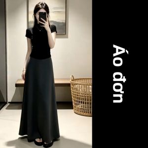 Karrar betsey | Bộ Đầm Đen Phong Cách Hàn Quốc Cho Mùa Hè