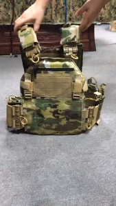 （Limited-time Special Offer）Outdoor Vest Army Green Camouflage 6094Tactical vest Quick Release Device Tactical Combat Vest/Protective