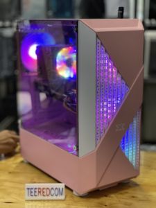 60cm คอมเลนเกมส์ XEON 2660v2 10C 20T Turbo 3.0GHz / X79 / RAM 16GB / GPU RX470 4GB / M.2 NVMe 250GB / PRELOVED