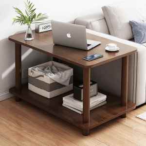 Moveable Side Table & Storage Ottoman