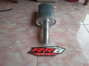 tabung standar belakang knalpot mobil sedan universal