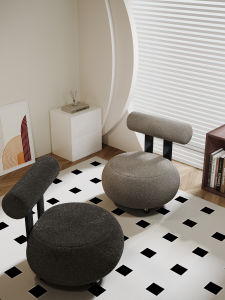 MU FENG ZHI NAN | Home Use Omnidirectional Wheel Stool
