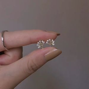 Lovely Meadow Diamond Tree Earrings超仙生命树森系耳钉
