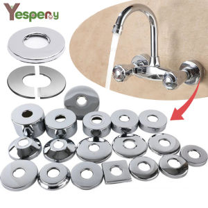 YESPERY Faucet Decorative Cover Stainless Steel Water Pipe Connector Heighten Valve Panel Shower Kitchen Faucet Accessories