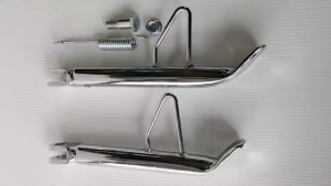 ขาตั้งข้าง Wave เวฟ ทุกรุ่น 110i 125 S R บังลม ปลาวาฬ เวฟ100 หนาแบบ พร้อมสปริงและน็อตครบชุด ยาว18 ซม 20ซม.