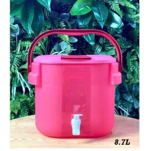 Tupperware Water Dispenser 8.7L (Outdoor Cooler) Penakung Air Besar Large Capacity BPA SAFE