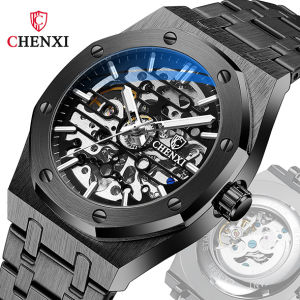 POEDAGAR automatic watch for men original waterproof import Japan movement luxury stainless steel  mechanical watch