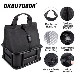 OKOutdoor | Electric Bike Basket Insulated Hand-carry Detachable