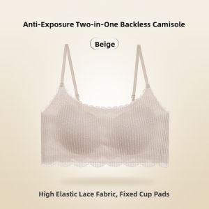 Lace Strapless Thin Bra