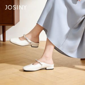 Josiny | French Style Mary Jane Slip-On Slippers