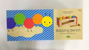 Little Genius Bopping Bench Educational Toys for Kids (12m+) To Learn Shapes & Colours