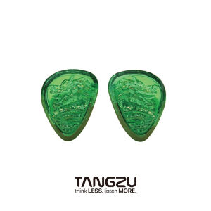 Tangzu | TANGZU WANER 2 Jade Dragon Edition 10mm PET Single Dynamic In-Ear Earphones with Silicone Storage Bag and Sancai Wide Bore
