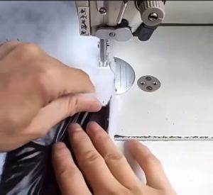 Chân vịt TRẦN BÔNG 2 da NHỰA XANH T35 chân vịt may vải dạ vải bông vải rít dùng cho máy may 1 kim công nghiệp