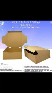 Box Nasi 18x18 Dus Nasi 18X18 (Isi 25 Pcs-B.4K3)