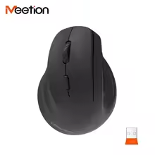 Bluetooth Wireless BTM010 Left-Handed Ergonomic Design Vertical Mouse 2400DPI Adjustable Rechargeable Optical Office Mice For PC